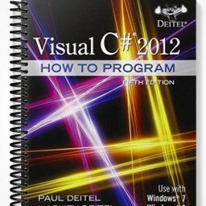 Test Bank for Visual C# 2012 How to Program 5th Edition by Deitel