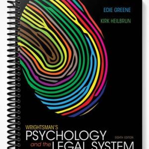 Test Bank for Wrightsmans Psychology and the Legal System 8th Edition by Greene